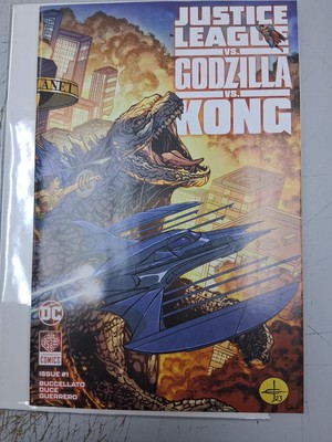 Justice League vs. Godzilla vs. Kong #1  |  Cover A  |    First Print  NM+-image