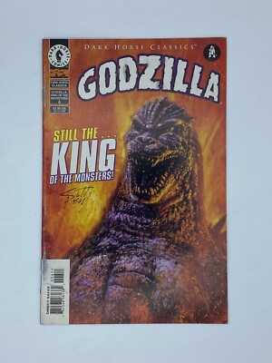DARK HORSE CLASSICS GODZILLA KING OF THE MONSTERS #6 SIGNED BY SCOTT REED-image