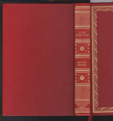 Lust for Life by Irving Stone (International Collectors Library) Leather 1937 VG-image