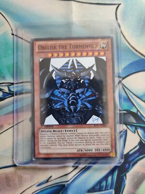 Obelisk the Tormentor TN19-EN007 Secret Rare Near Mint Condition Limited Edition-image