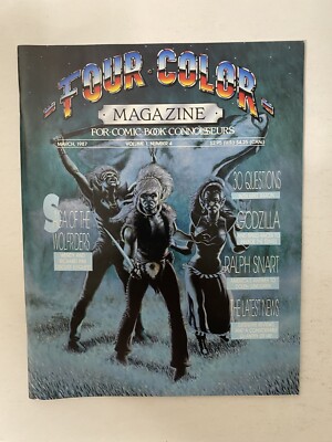 1987 FOUR COLOR Magazine #4 Godzilla Ralph Snart / Fisherman Collection-image