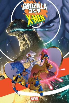 GODZILLA VS. X-MEN #1 TAURIN CLARKE VARIANT-image