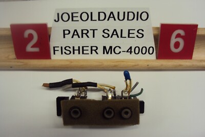 Fisher MC-4000 Combo Receiver MIC Jacks & Assembly. Tested. Parting Out MC-4000-image