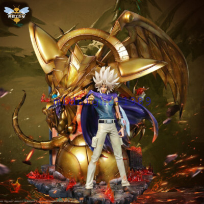 WASP Studio Yu-Gi-Oh! The Winged Dragon of Ra Marik Ishtar Resin Statue In Stock-image