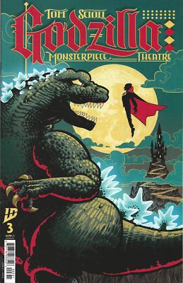 Godzilla's Monsterpiece Theatre #3 1:10 J Gonzo Variant IDW 2024-image