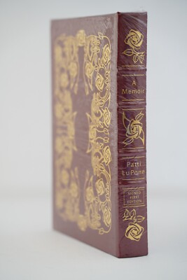 A Memoir SIGNED Patti LuPone SIGNED Easton Press FIRST EDITION-image