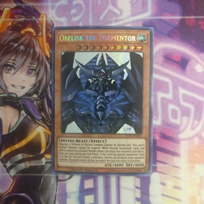 1X OBELISK THE TORMENTOR	TN19-EN007	CT13-EN002 SECRET	LIMITED	NEAR MINT YUGIOH-image