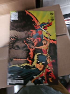 JUSTICE LEAGUE vs GODZILLA vs KONG #5 - CHO CARDSTOCK VARIANT COVER - DC/2024 NM-image