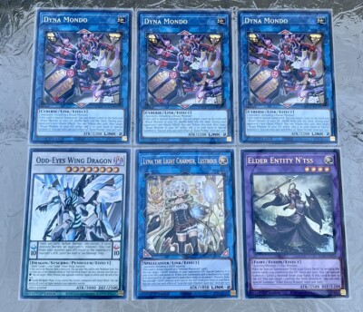 3x Dyna Mondo + Odd-Eyes Wing Dragon + Lyna Charmer + Elder Entity | Yu-Gi-Oh!-image