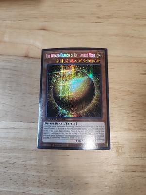 The Winged Dragon of Ra - Sphere Mode SBC2-END03 Prismatic Secret Rare 1st Ed NM-image