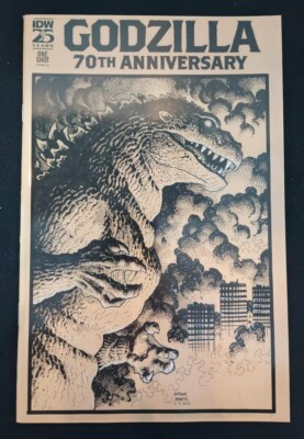 Godzilla 70th Anniversary #1 Arthur Adams 1:50 Variant Cover RI NM--image