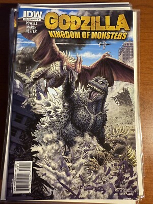 GODZILLA Kingdom of Monsters #3B (NM) Cover B IDW Comics (2011)-image