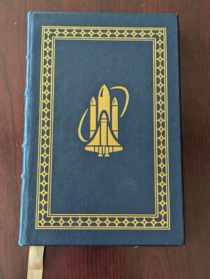 Riding Rockets by Mike Mullane Easton Press HC Leatherbound book VG w/COA signed-image