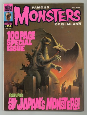 Famous Monsters of Filmland Magazine #114 FN 6.0 1975-image