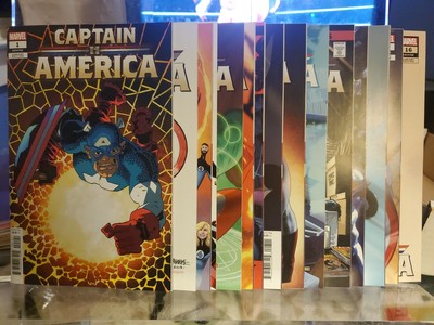 CAPTAIN AMERICA #1-4, 6-16 2023 Straczynski  SPIDER-MAN! Godzilla, 16 Issue Lot-image