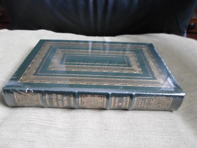 SENATOR EDWARD TED KENNEDY SIGNED - AMERICA BACK ON TRACK - EASTON PRESS LEATHER-image