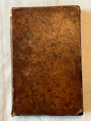 1850 1st ed Plain Work On Baptism James L Chapman Nashville TN Leather Bound-image