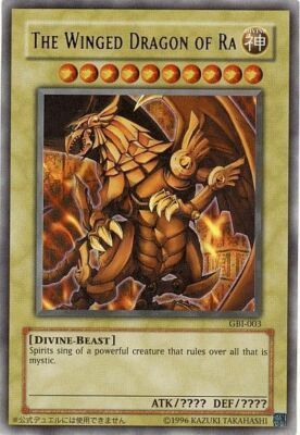 GBI-003 - Yugioh - Japanese - The Winged Dragon of Ra - Ultra z 1-image