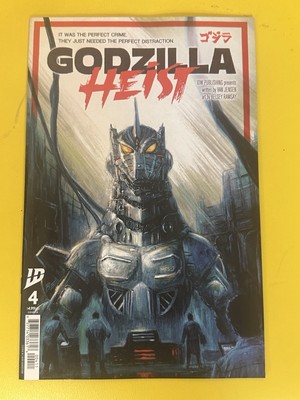 Godzilla Heist #4 A Cvr Bagged & Boarded 2025 NM Comics Unread 🐶-image