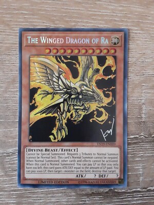 Yu-Gi-Oh! TCG The Winged Dragon of Ra TN19-EN009 Limited Secret Rare -image