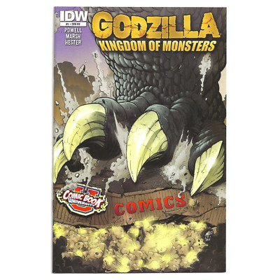 GODZILLA: KINGDOM OF MONSTERS #1 Comic Book University Retailer Exclusive Cover-image