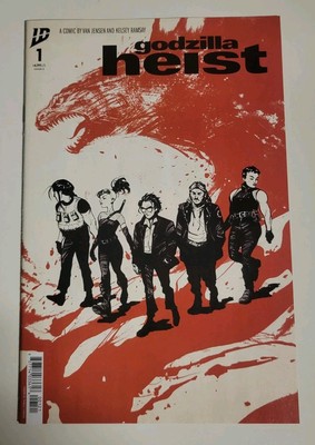 Godzilla: Heist #1 02/19/2025 VF+ Variant B Tunica Variant IDW PUBLISHING-image