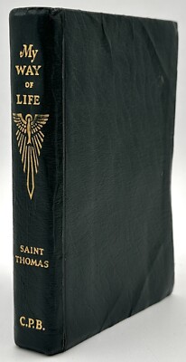 St Thomas Aquinas My Way of Life Pocket Edition Farrell & Healy 1952 Catholic-image