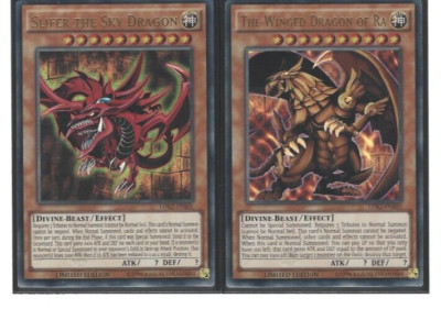 Yugioh the Winged Dragon Of Ra LDK2-ENS03 & LDK2-ENS01-image