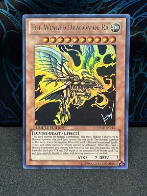 Yugioh The Winged Dragon of Ra JUMP-EN045 Ultra Rare Limited Edition NM-image