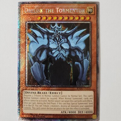 Obelisk the Tormentor - RA04-EN116 - NM - Platinum Secret Rare - 1st ed - Yugioh-image