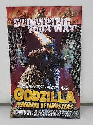 GODZILLA KINGDOM OF MONSTERS 100-Cover Charity Spectacular 1 IDW 2011 ALEX ROSS-image