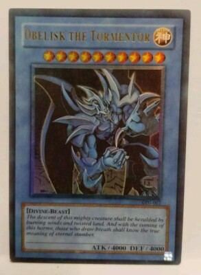 Obelisk the Tormentor GB1-002 Ultra Rare Gameboy Promo -Yu-Gi-Oh-image