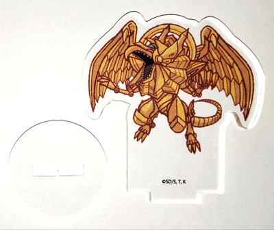 Yu-Gi-Oh! Ra'S Winged Dragon Acrylic Petit Stand  Graph Art 25Th-image