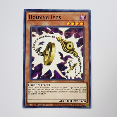 Holding Legs - LED7-EN011 -  Common - 1st ed -  NM - Rage of Ra - Yugioh -image