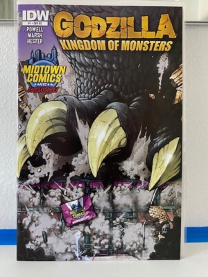GODZILLA: KINGDOM OF MONSTERS #1 - MIDTOWN COMICS COVER NM (IDW 2011)-image