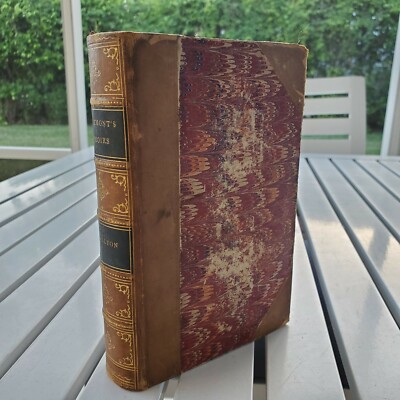 MEMOIRS OF THE COURT OF CHARLES THE SECOND BY COUNT GRAMMONT 1864 LEATHER-image
