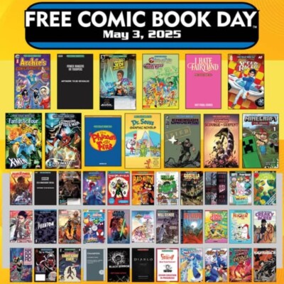 🐉 FCBD Free Comic Book Day 2025 - PICK AND CHOOSE ISSUES - *5/03/25 PRESALE-image