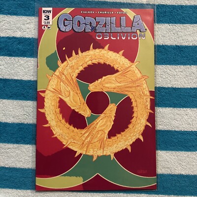 GODZILLA OBLIVION # 3A IDW COMICS 2016 FIRST PRINTING MAIN COVER -image