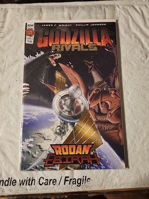 Godzilla Rivals Rodan vs Ebirah #1 Phillip Johnson Cover A Variant IDW 2023-image