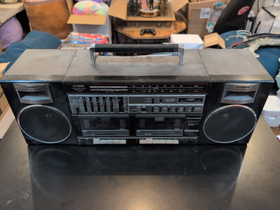 Fisher Stereo Boombox PH 463 High Fidelity Radio AM/FM System-image