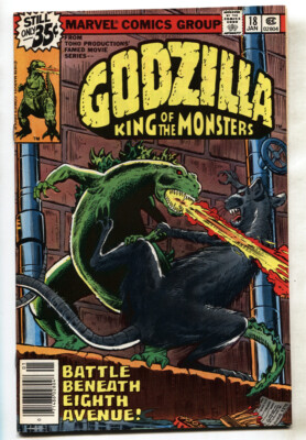 GODZILLA #18 1978-MARVEL-Bronze-Age comic book-image