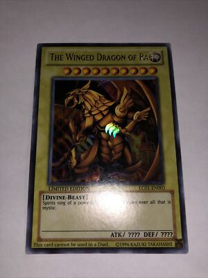 Yu-Gi-Oh! TCG The Winged Dragon of Ra Legendary Collection LC01-EN003 Limited...-image