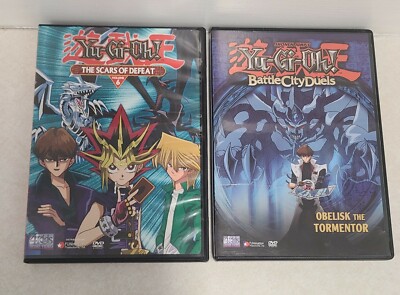 YU-GI-OH: SCARS OF DEFEAT AND OBELISK THE TORMENTOR - [DVD] LOT OF 2-image