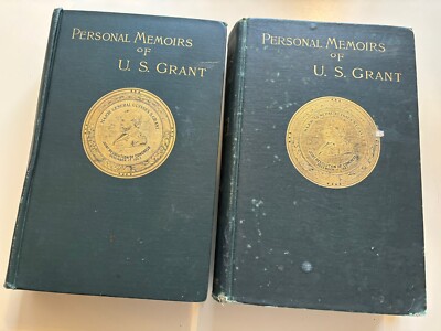 Personal Memoirs of U. S. Grant Volume I First Edition Charles Webster & Co 1885-image