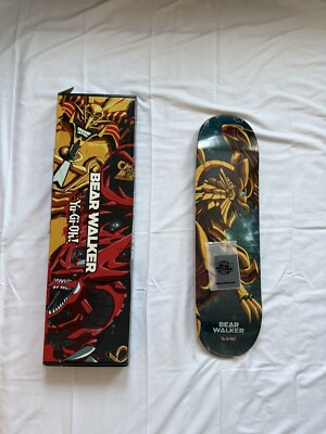 Bear Walker Yu-Gi-Oh! Winged Dragon of Ra Skateboard Deck Limited /2500 NEW-image