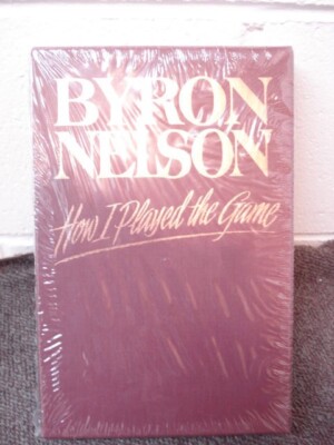 Byron Nelson  'How I Played The Game Leather Bound Signed Limited Edition Sealed-image