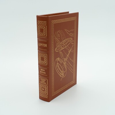 Jupiter by Ben Bova:  Leather Bound Collectors Edition SIGNED First Edition-image
