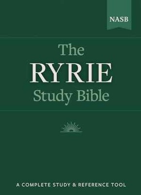 The Ryrie NAS Study Bible Genuine - Leather Bound, by Ryrie Charles C. - Good-image