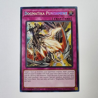 Dogmatika Punishment - RA01-EN076 - Secret Rare - NM - Yugioh TCG-image