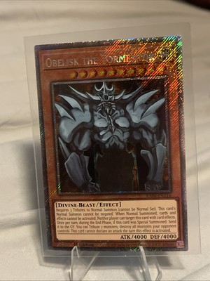 Yugioh Obelisk the Tormentor RA04-EN116 Platinum Secret Rare NM-image